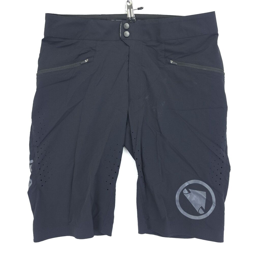Endura Shorts Mens M Black Mountain Biking Moto Cross Outdoors Pockets